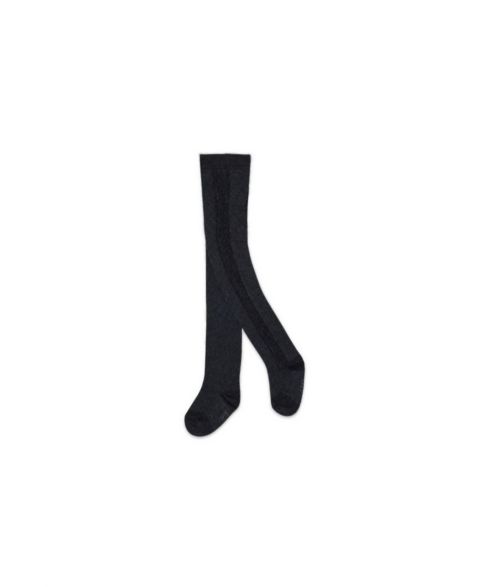 Колготки Deux par Deux Knit Textured Tights для девочек-малышей, цвет: Тёмный синий