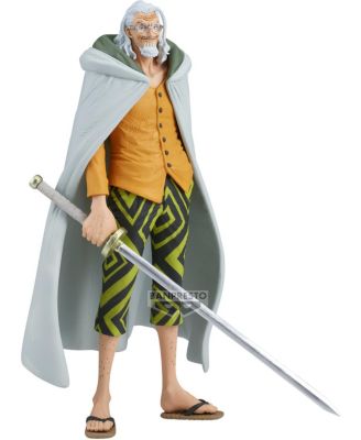 One Piece King of Artist Silvers Rayleigh 4.1" Collectible Figure, Ages 16+
