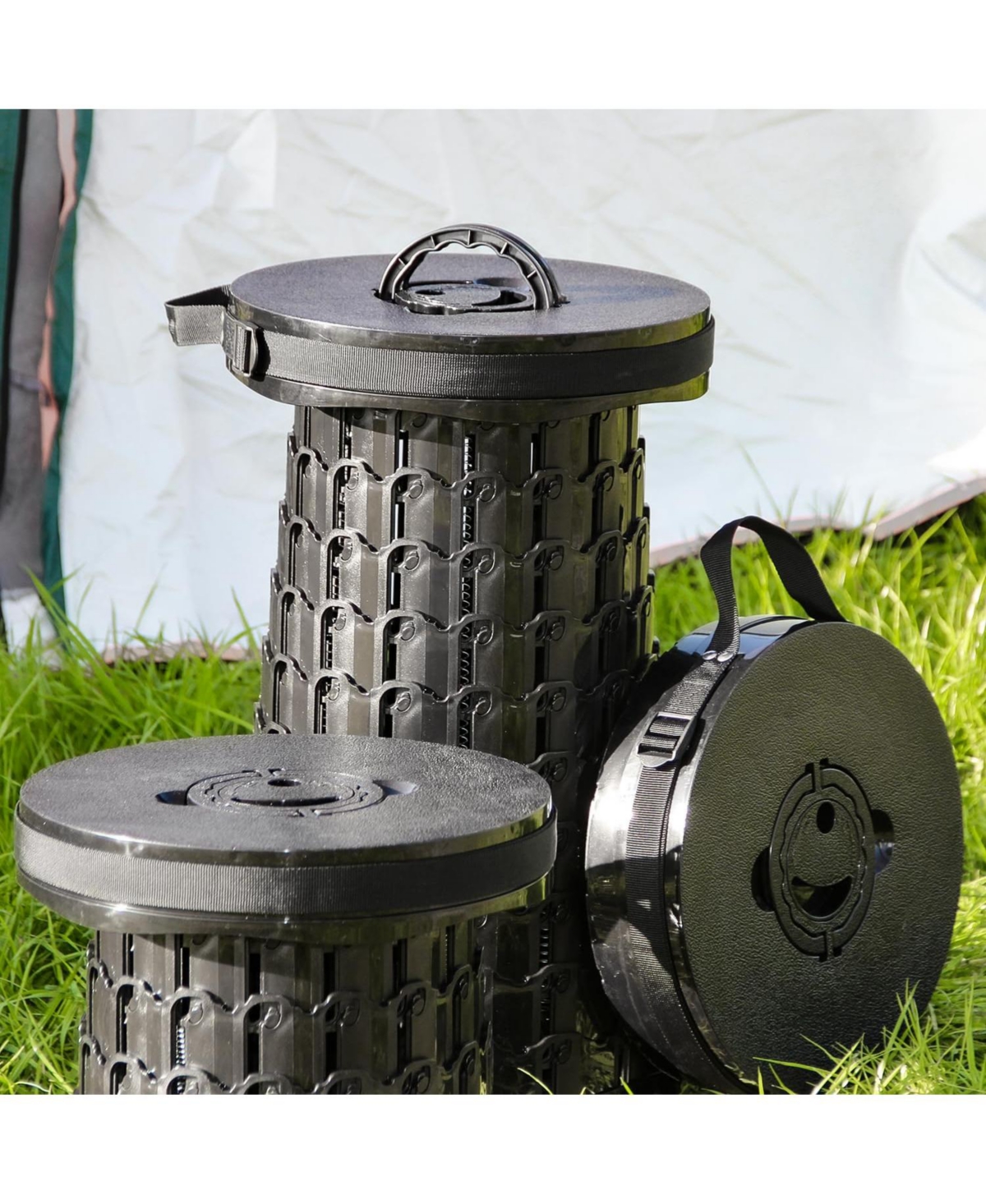 Aofar Collapsible Stool with Cushion Portable Seat Heavy Duty