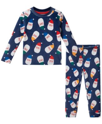 Toddler Boys' 2T-4T Festive Allover Print Pajama, 2-Piece Set