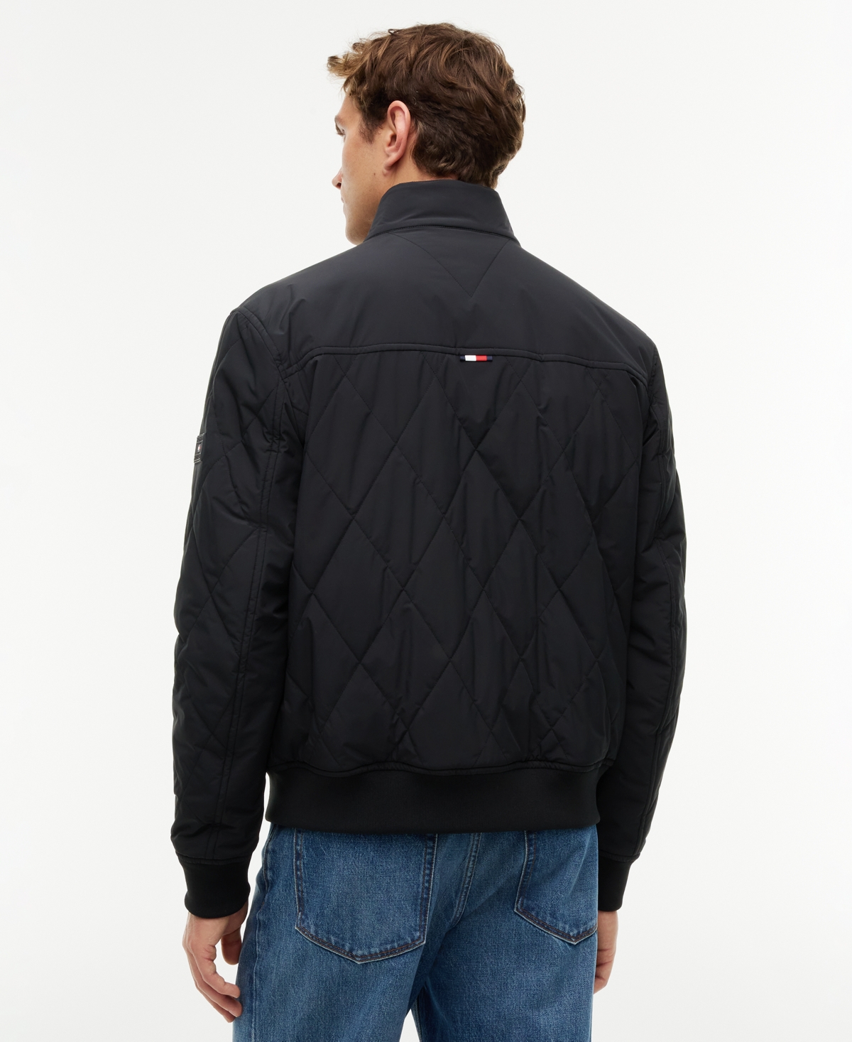 Tommy Hilfiger Men's Packable Quilted Harrington Jacket