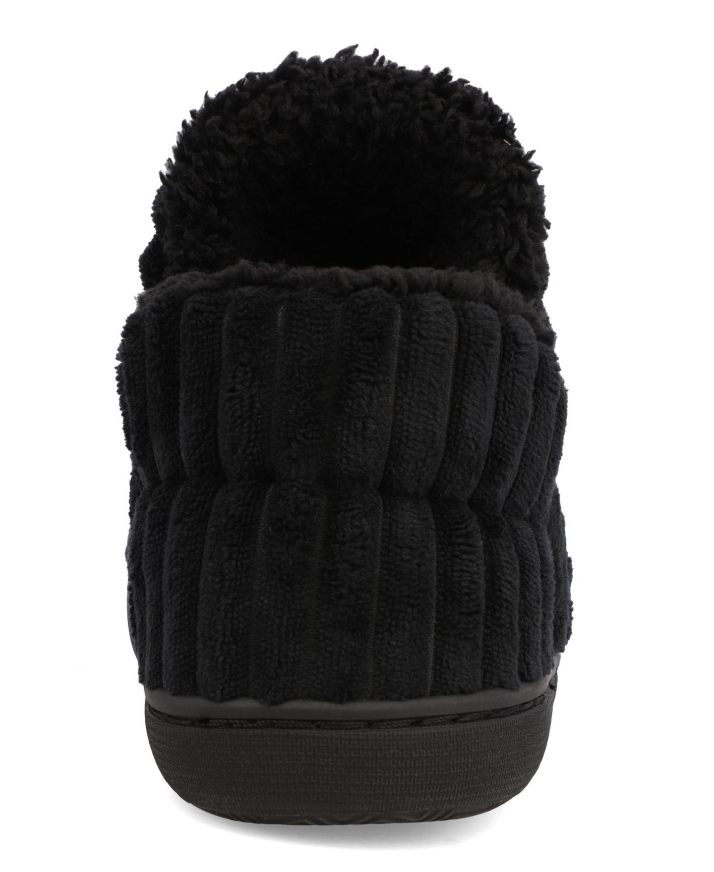Женские тапочки MIA Plushy Slip-On Slippers, цвет: Чёрный — фото 3