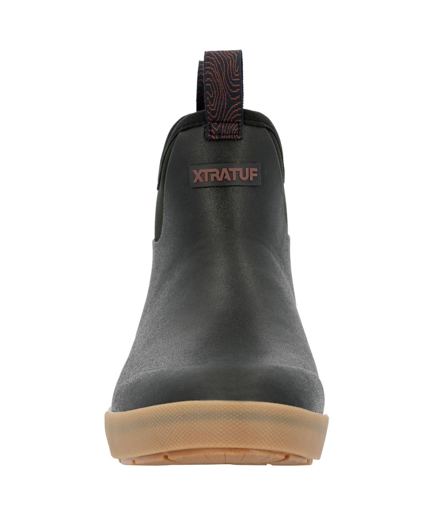 Мужские ботинки XTRATUF Camp Fleece Lined Ankle Deck Boot, цвет: Чёрный — фото 5