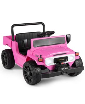 12V Electric Ride on Truck for Kids with Tilting Dump Bed Music Panel and Parent Remote Ages 3-6