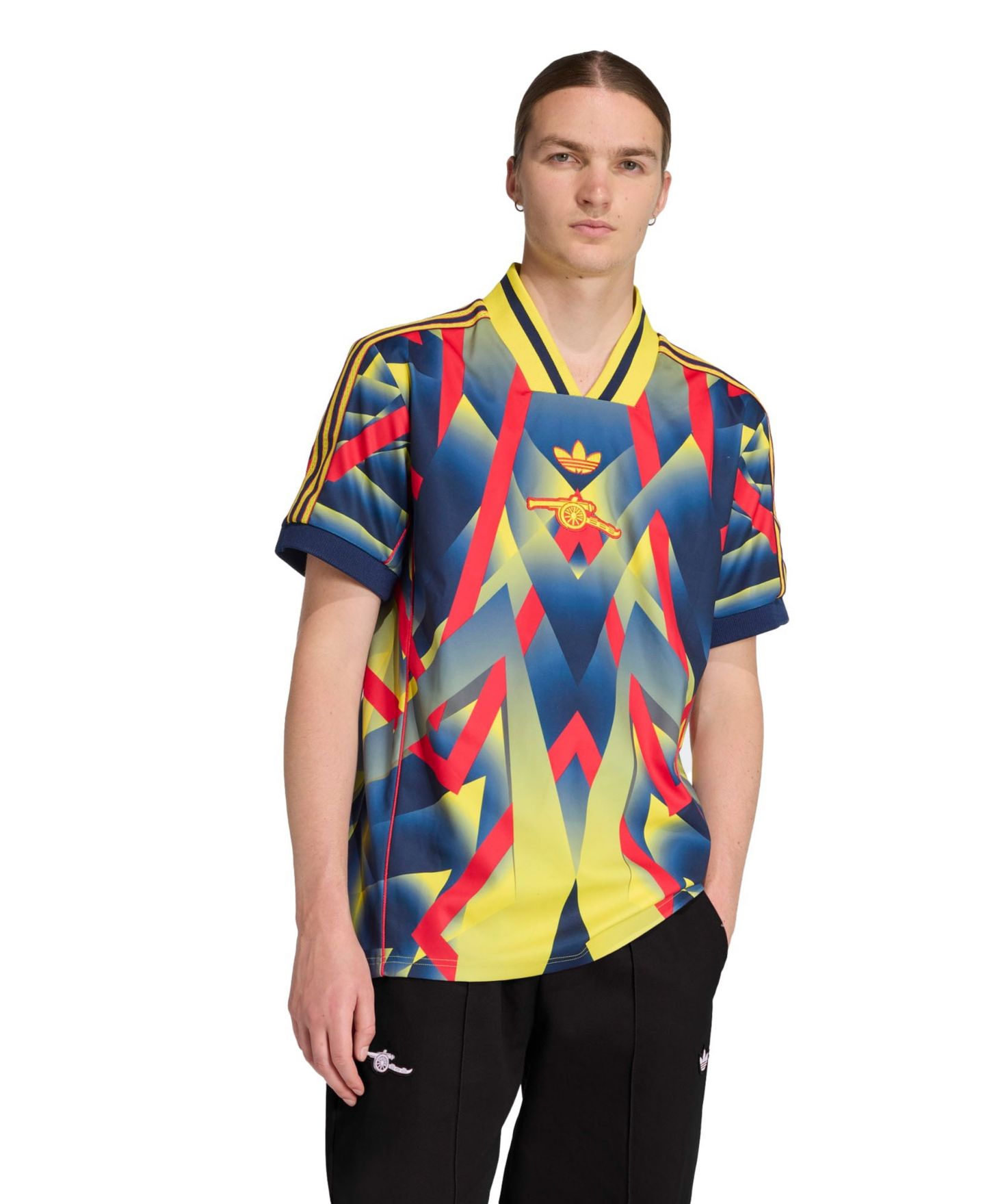 Футболка adidas Arsenal Lifestyler Retro V-Neck — фото 1