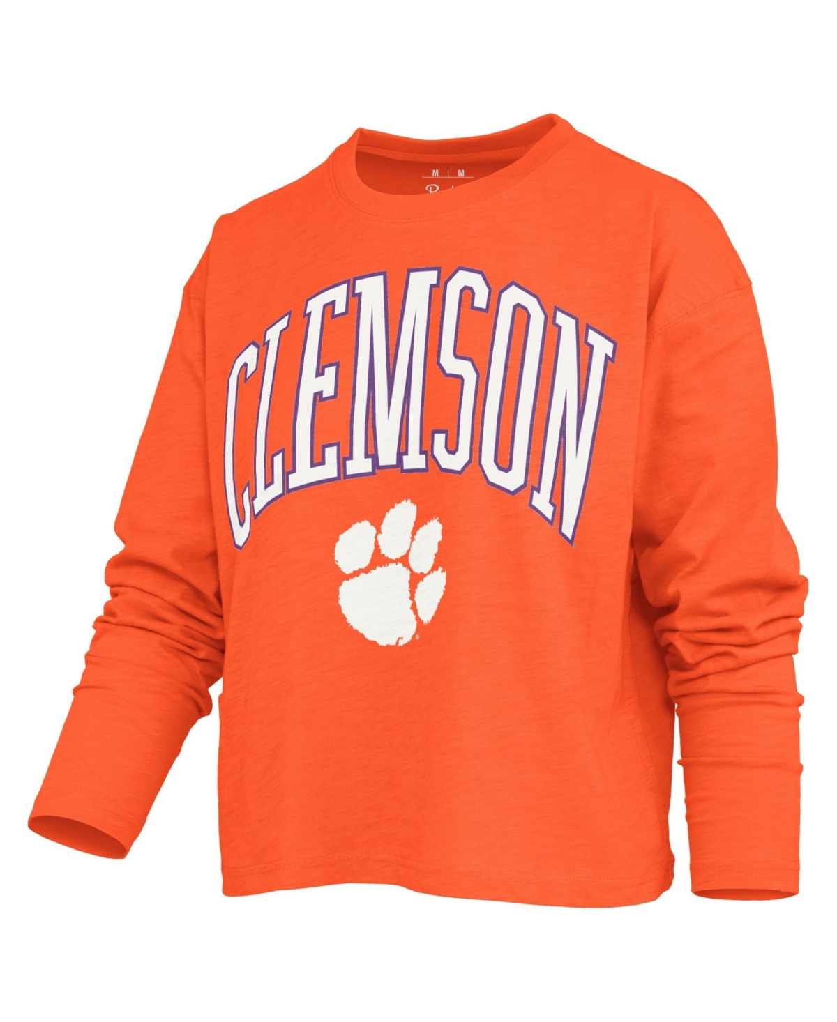 Pressbox Women's Motley Boxy Burnout Long-Sleeve T-Shirt