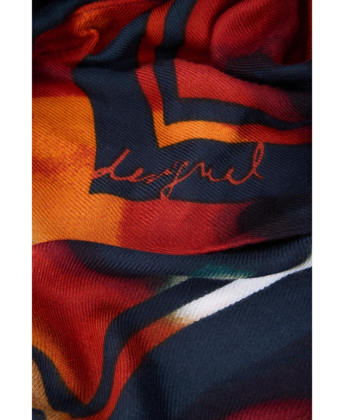 Desigual Women's Rectangular Floral Foulard