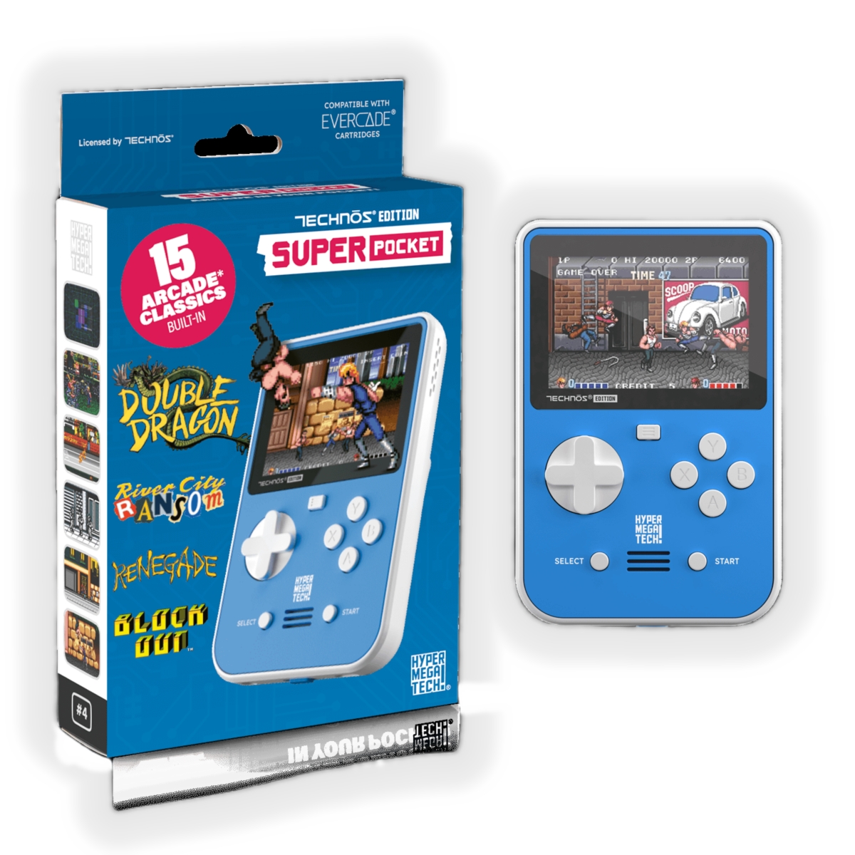 Blaze Entertainment Atari Super Pocket 50-Game Console