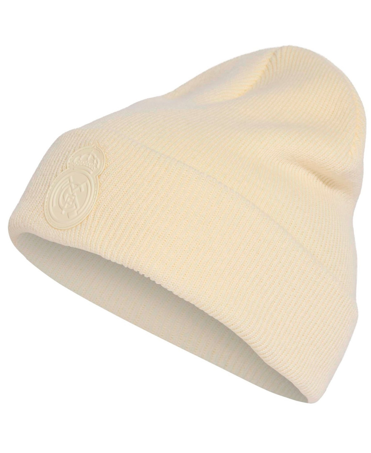 adidas Men's and Women's Real Madrid Embroidered Logo Cuffed-Knit Hat