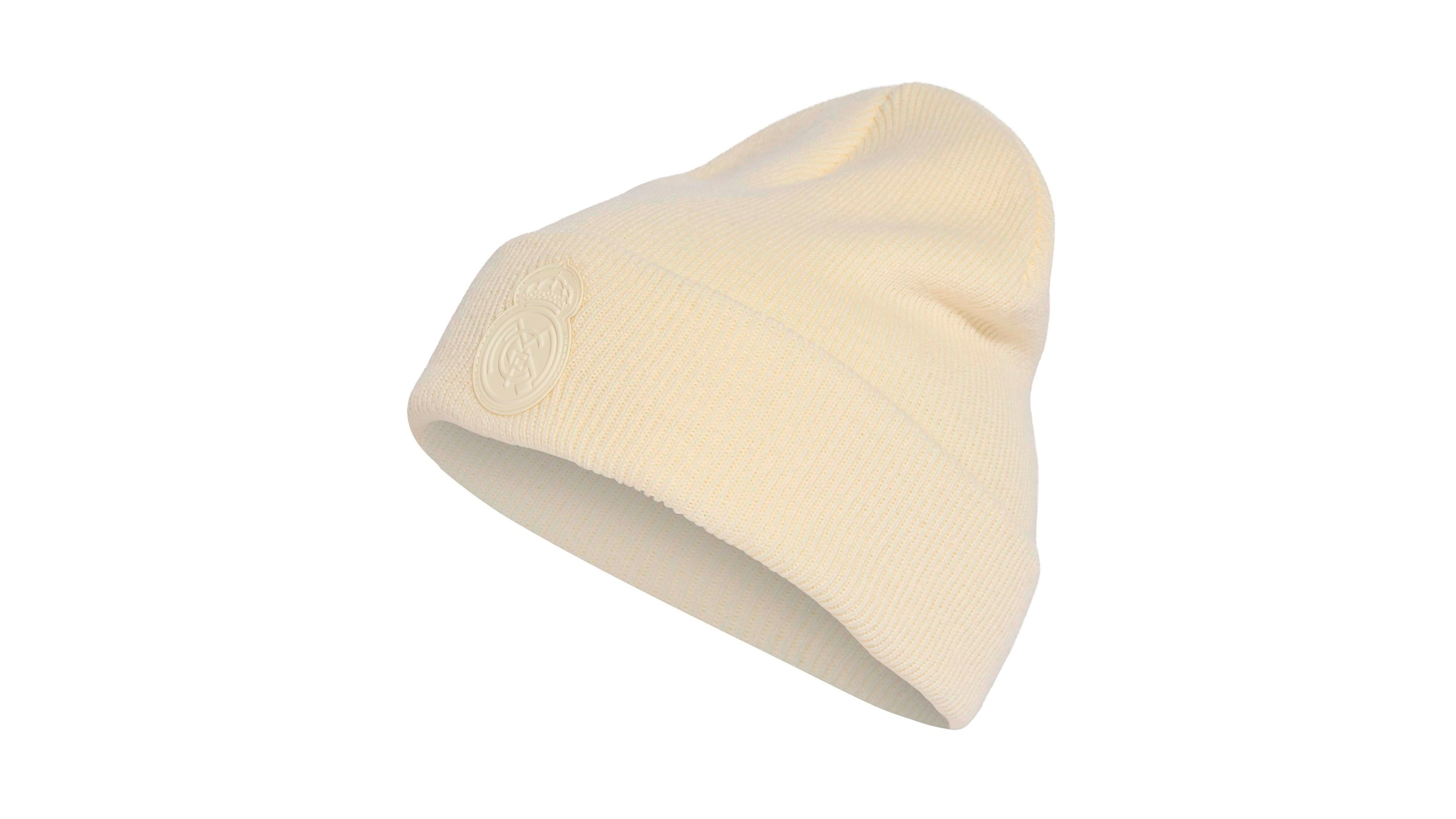 adidas Men's and Women's Real Madrid Embroidered Logo Cuffed-Knit Hat