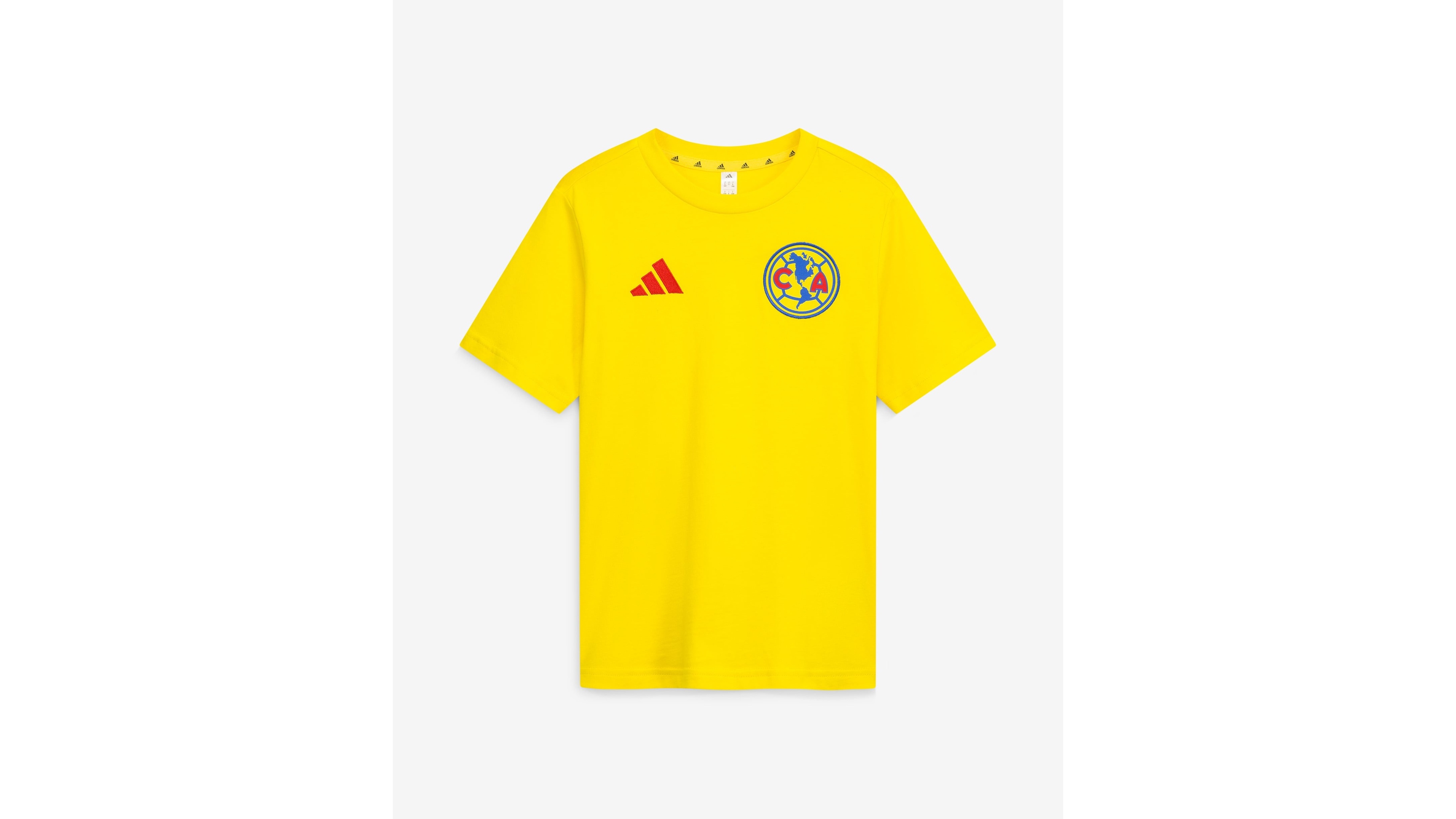 Adidas Boys' and Girls' Club America Culturewear Short-Sleeve Crewneck T-Shirt