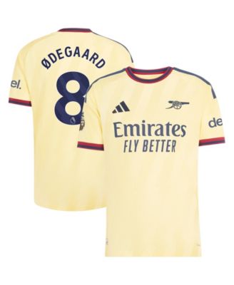 Men's Martin Ødegaard Yellow Arsenal 2026/27 Third On-Field Authentic Jersey