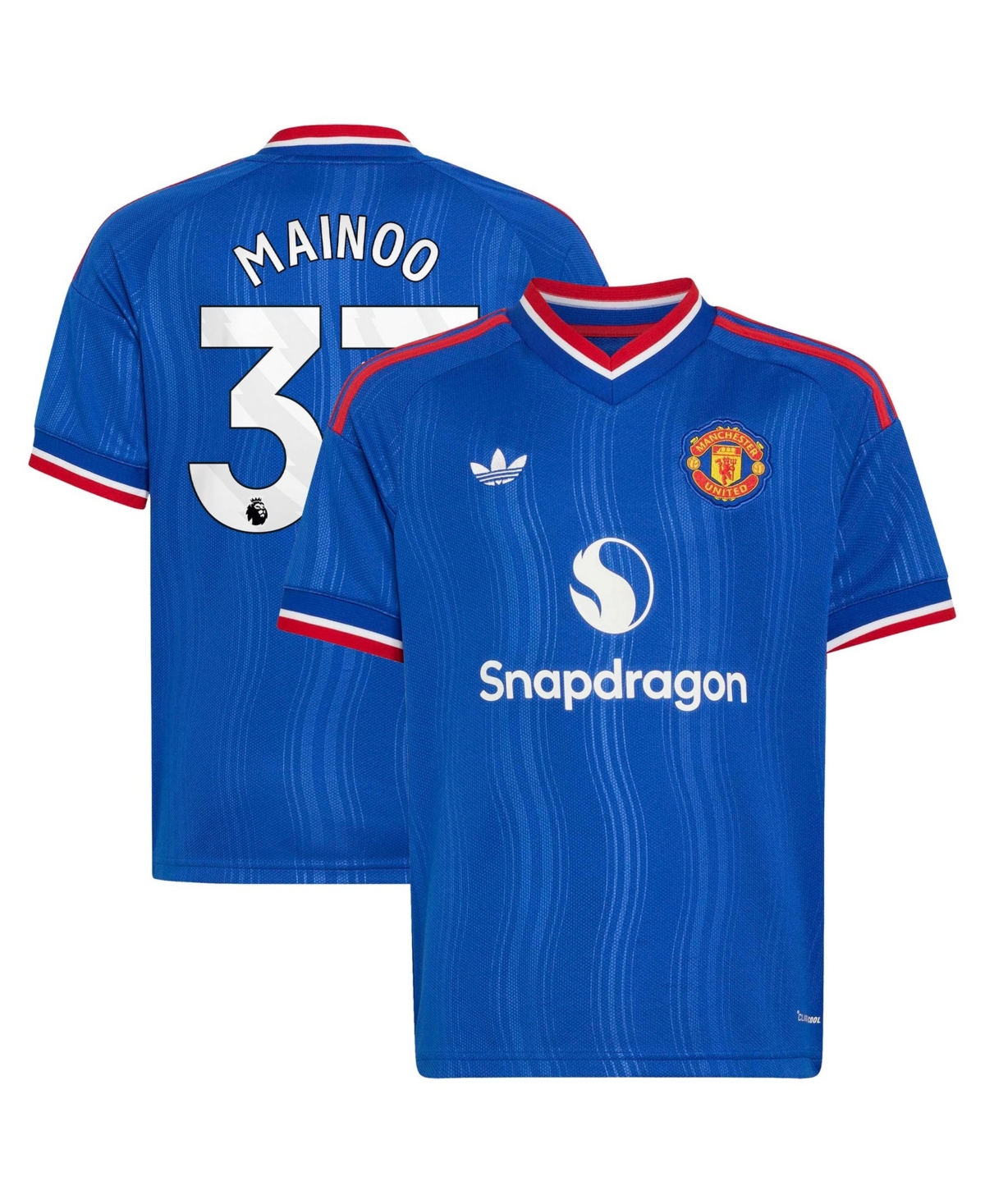 Adidas Boys' and Girls' Kobbie Mainoo Manchester United 2026/27 Away Replica Jersey