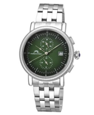 Men's Valor Multifunction Stainless Steel Two Tone Watch 44 mm