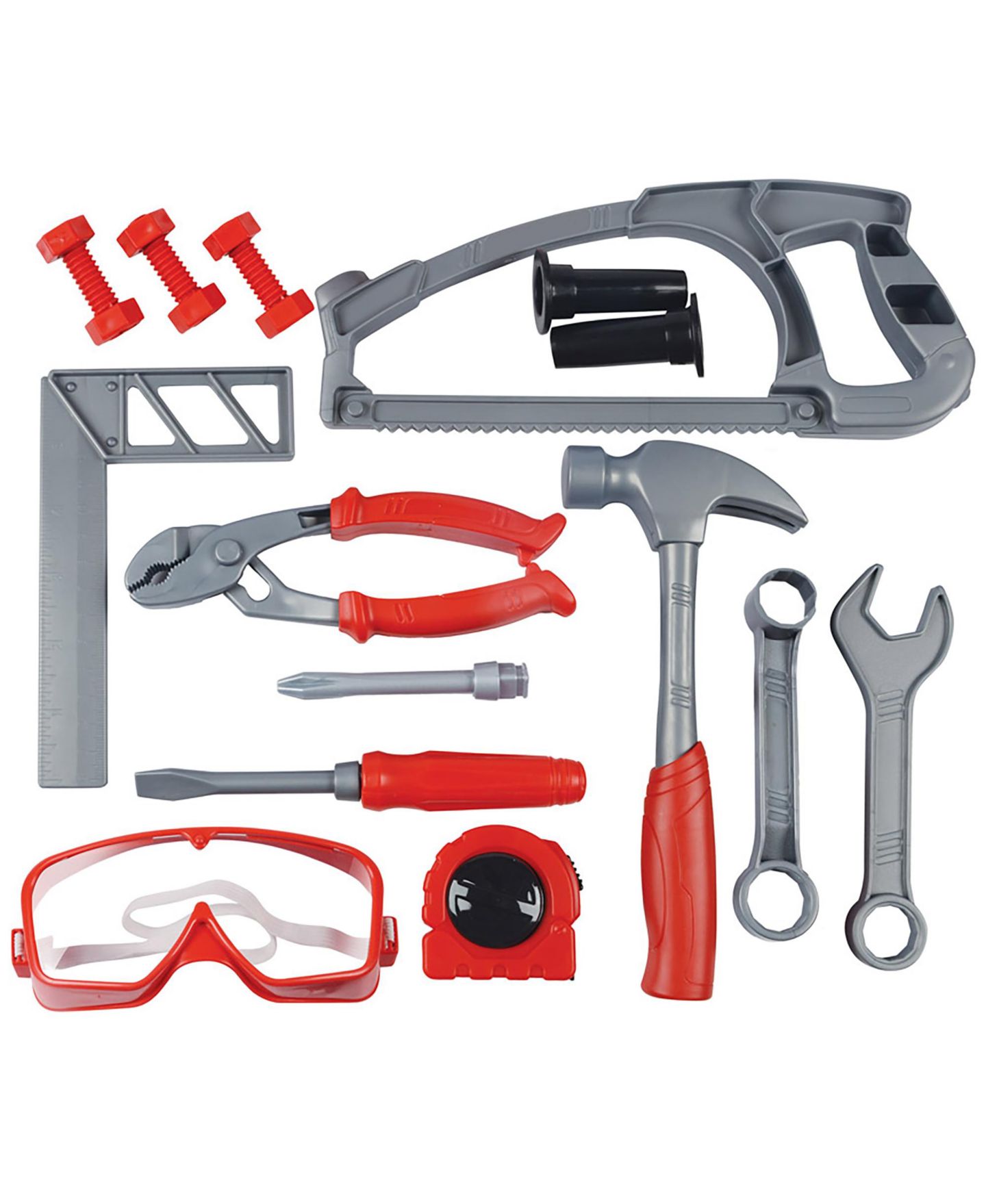 Детские игрушки Red Box Tool Tech 18-Piece Toolbox, Ages 3+, цвет: Open Miscellaneous — фото 3