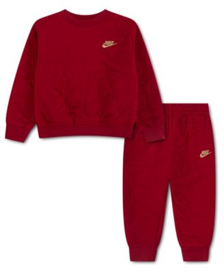 Toddler Boys' 2T-5T Frost Futura Allover Free Flow Print Elastic-Waist Sweatshirt and Pants, 2-Piece Set