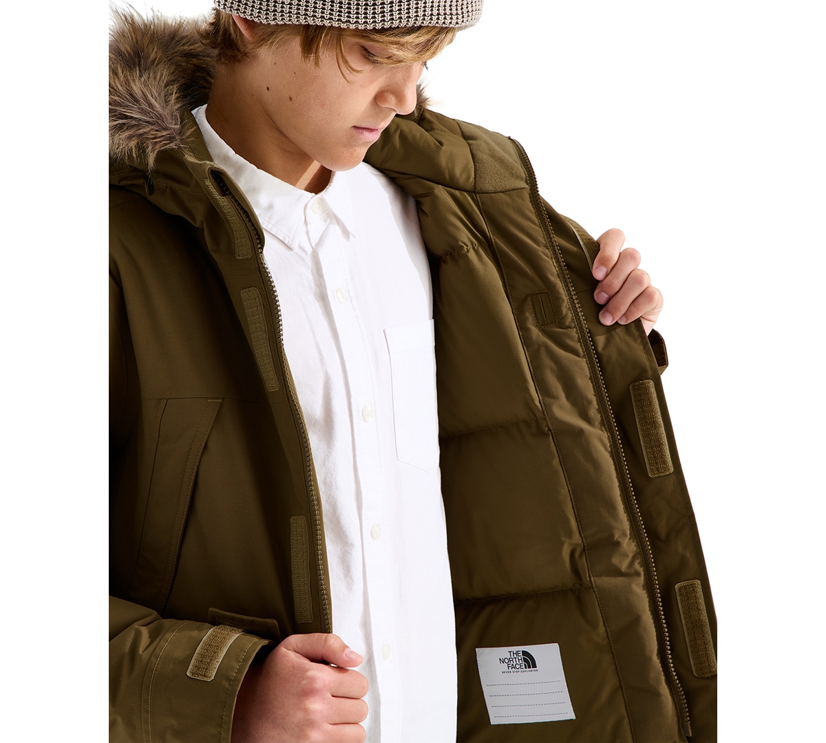 The North Face Boys' 8-20 McMurdo Waterproof Down-Insulated Hooded Parka