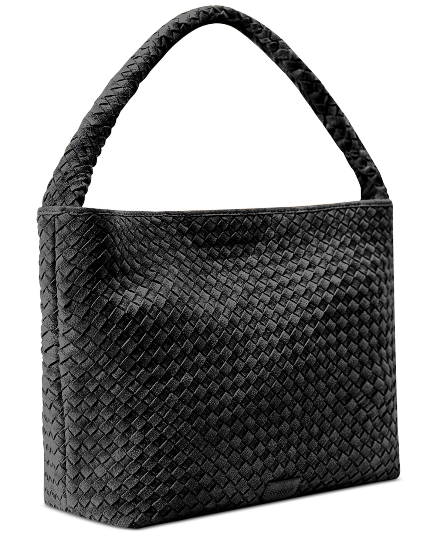 Женская сумка Ecotorie San Antonio Suede Hobo, цвет: Чёрный — фото 3