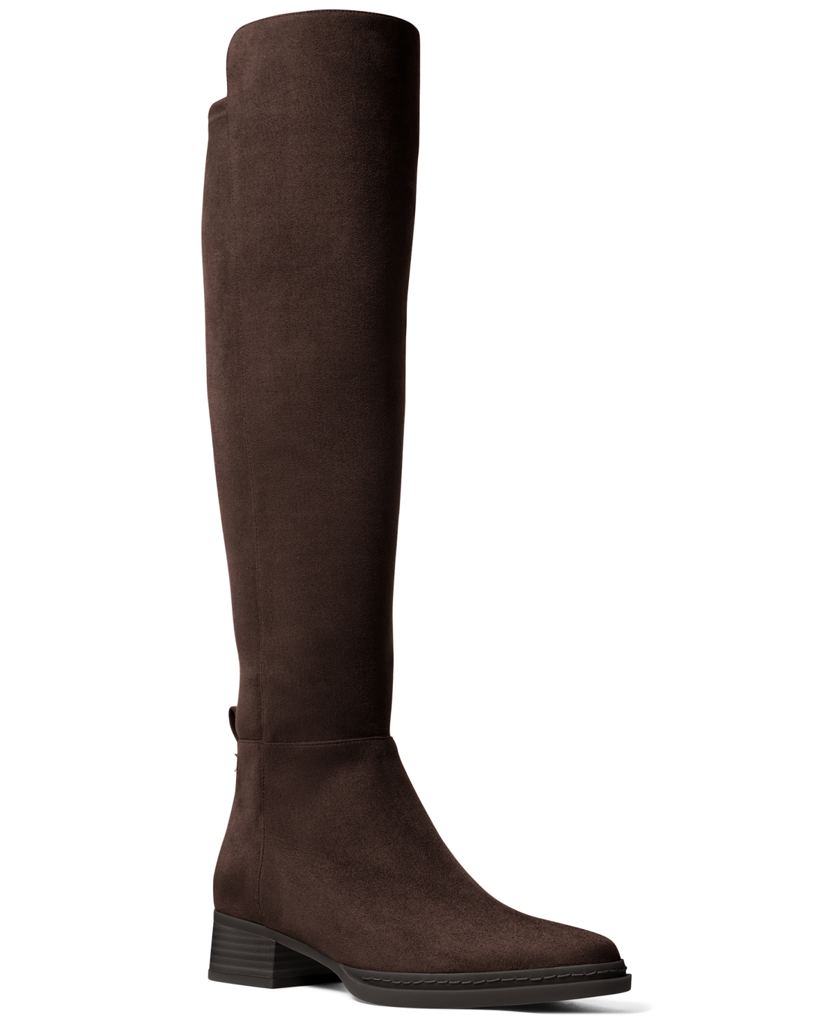 Michael Michael Kors Women's Lex Block Heel Boots - Chocolate Brown