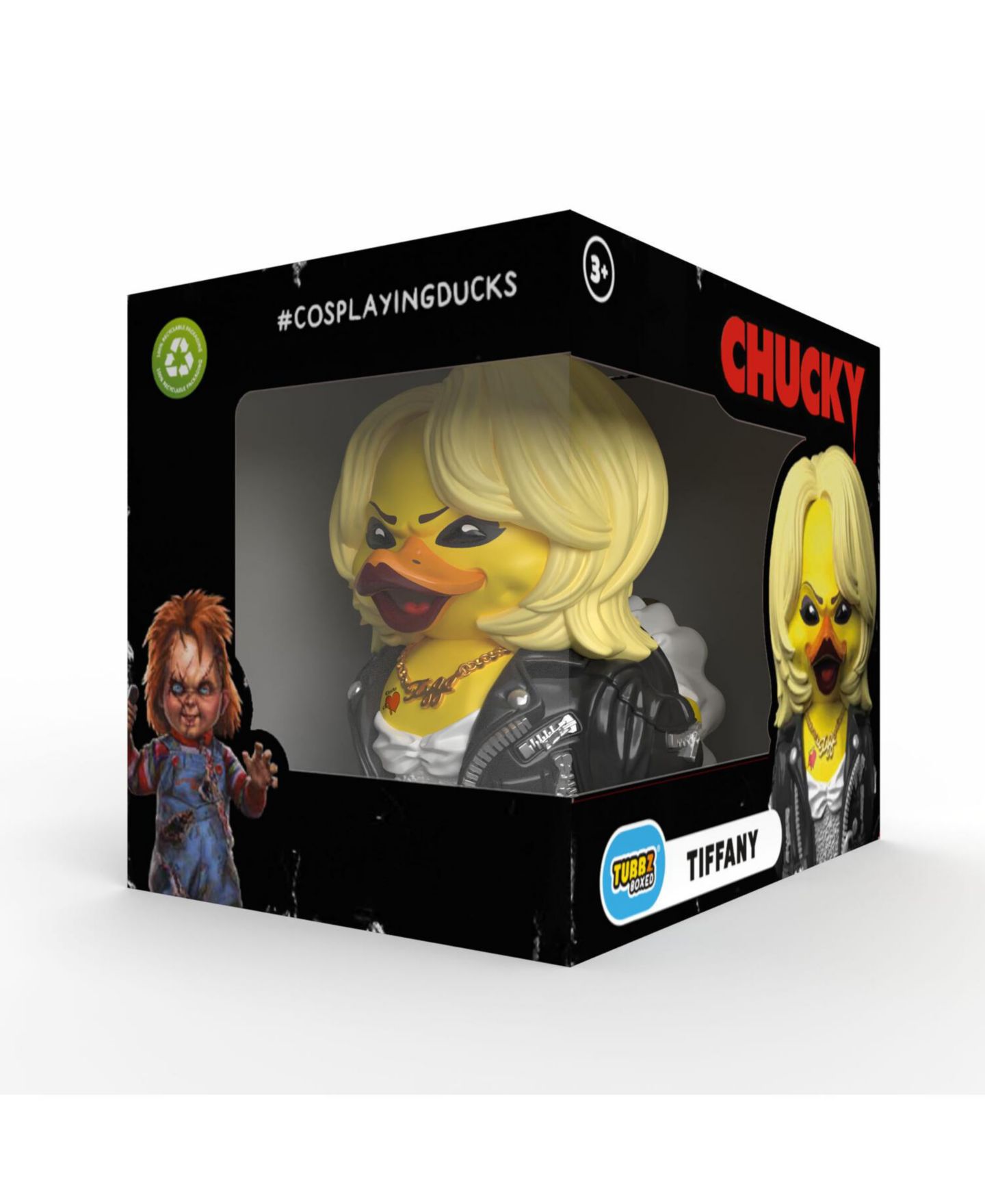 Детская фигурка TUBBZ Tiffany Bride Of Chucky 3.6" Collectible Figure, Ages 5+, Boxed Edition — фото 3