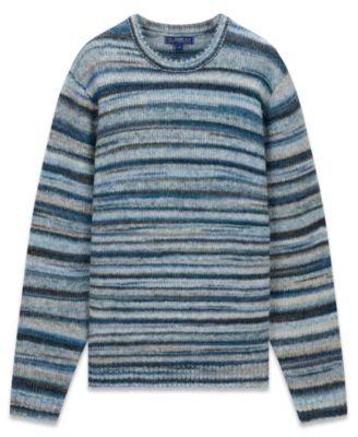 Women's Zayn Wool-Blend Striped Crewneck Long-Sleeve Sweater