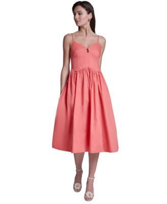Women's Sleeveless Midi Dress