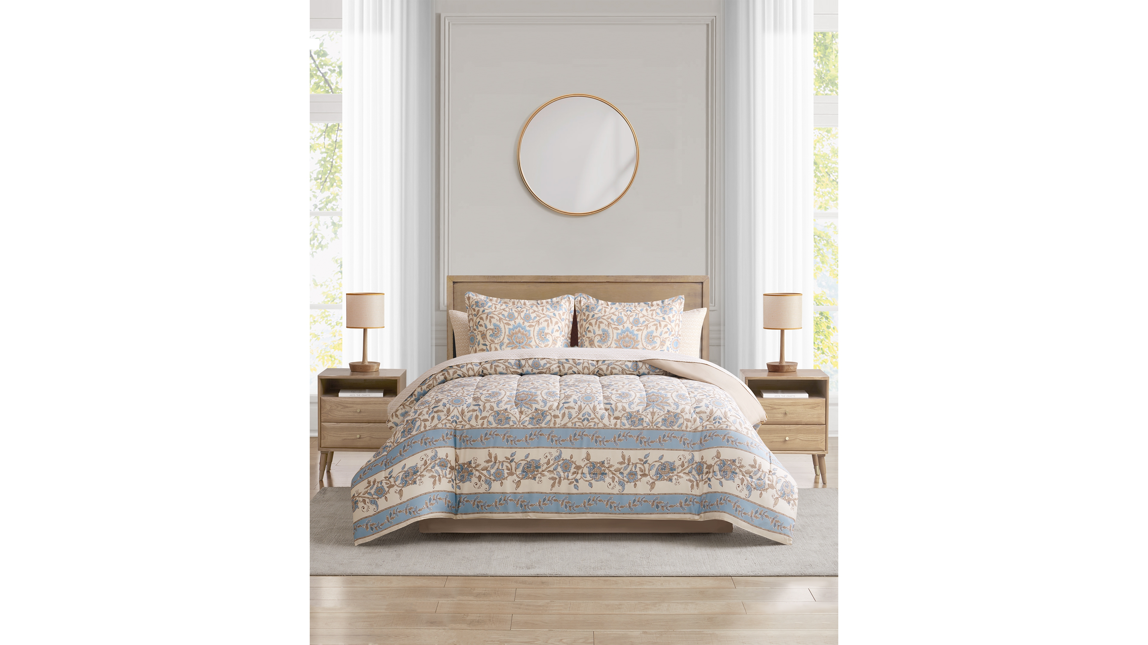 Macy's Florence Reversible 8-Piece Comforter Sets