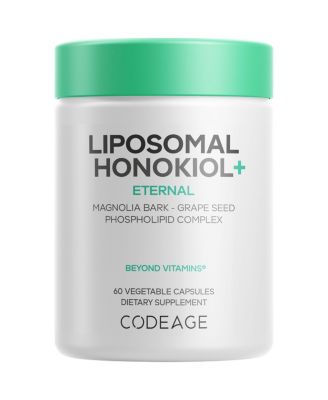 Liposomal Honokiol, Magnolia Bark Extract, Grape Seed Extract, Polyphenols, Non-GMO, 60 Count