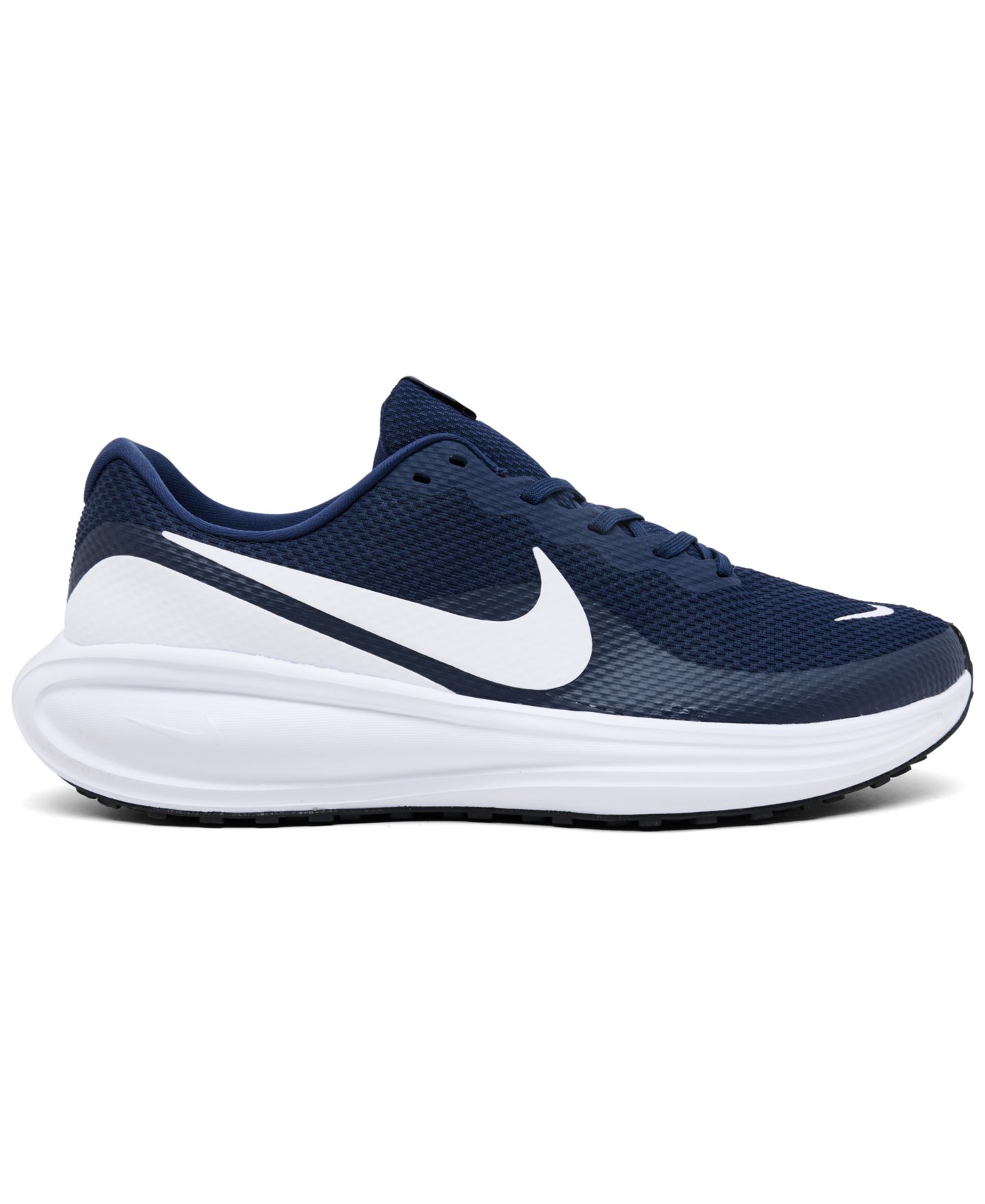 Мужские кроссовки Nike Revolution 8 Running Arch Support, цвет: Тёмно-синий / Серебристый — фото 2