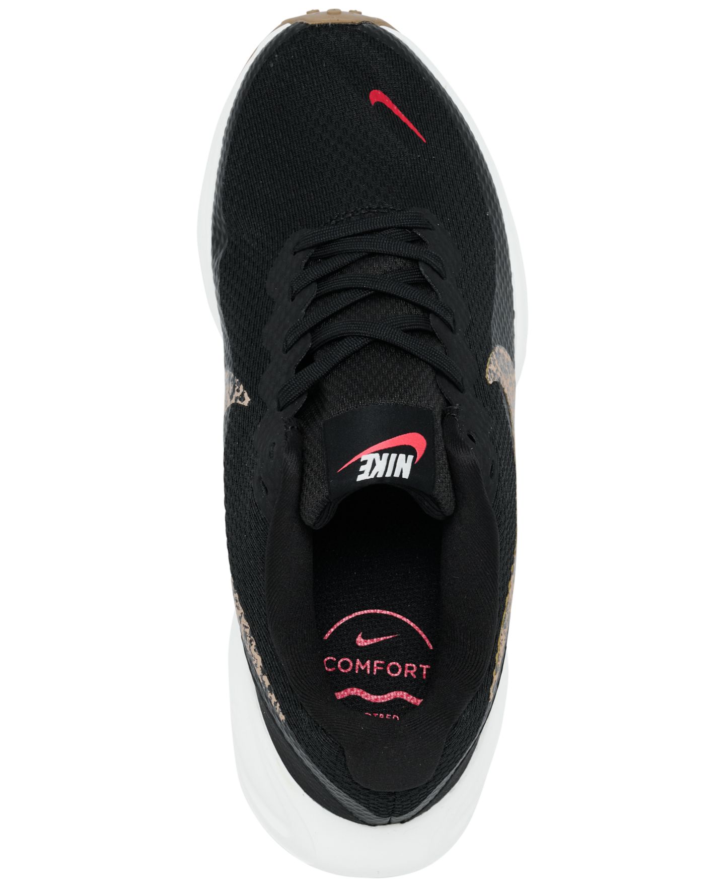 Женские кроссовки Nike Revolution 8 Leopard-Print Running, цвет: Чёрный / Разноцветный — фото 5