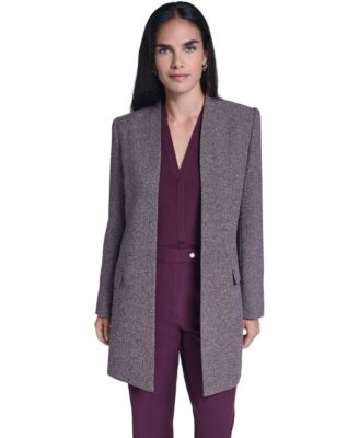 Women's Open Front Long-Sleeve Jacket