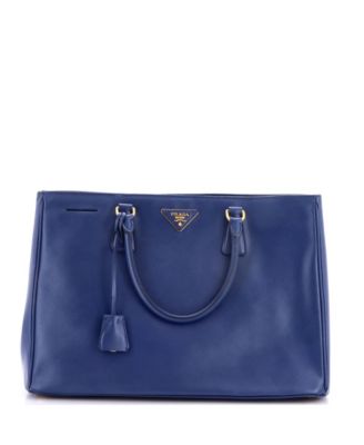 Large Lux Open Tote Saffiano Leather