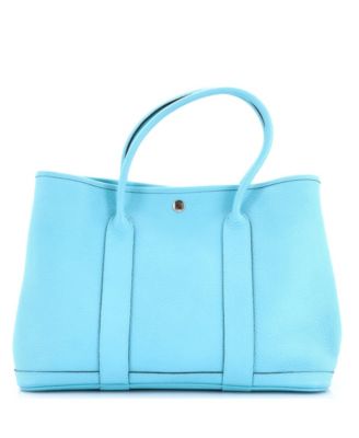 Pre-Owned Hermes 36 Garden Party Tote Leather
