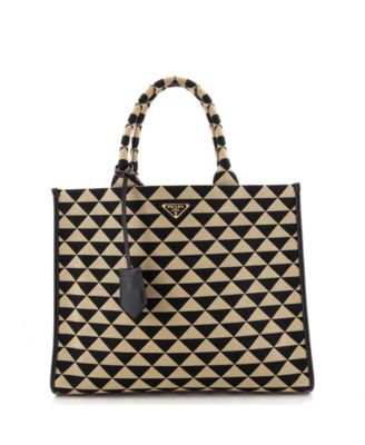 Large Symbole Shopper Tote Jacquard