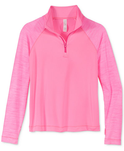 Ideology Half-Zip Pullover, Big Girls (7-16), Only at Macy's