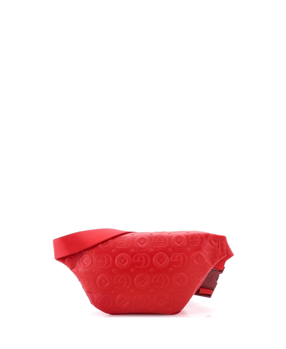 Gucci Boys and Girls Embossed Leather Belt Bag