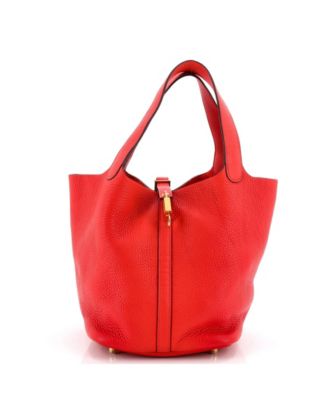 Pre-Owned Hermes MM Picotin Lock Bag Clemence