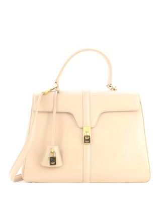 Medium 16 Top Handle Bag Smooth Calfskin