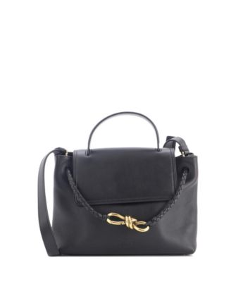 Small Ciao Ciao Top Handle Bag Leather with Intrecciato Detail