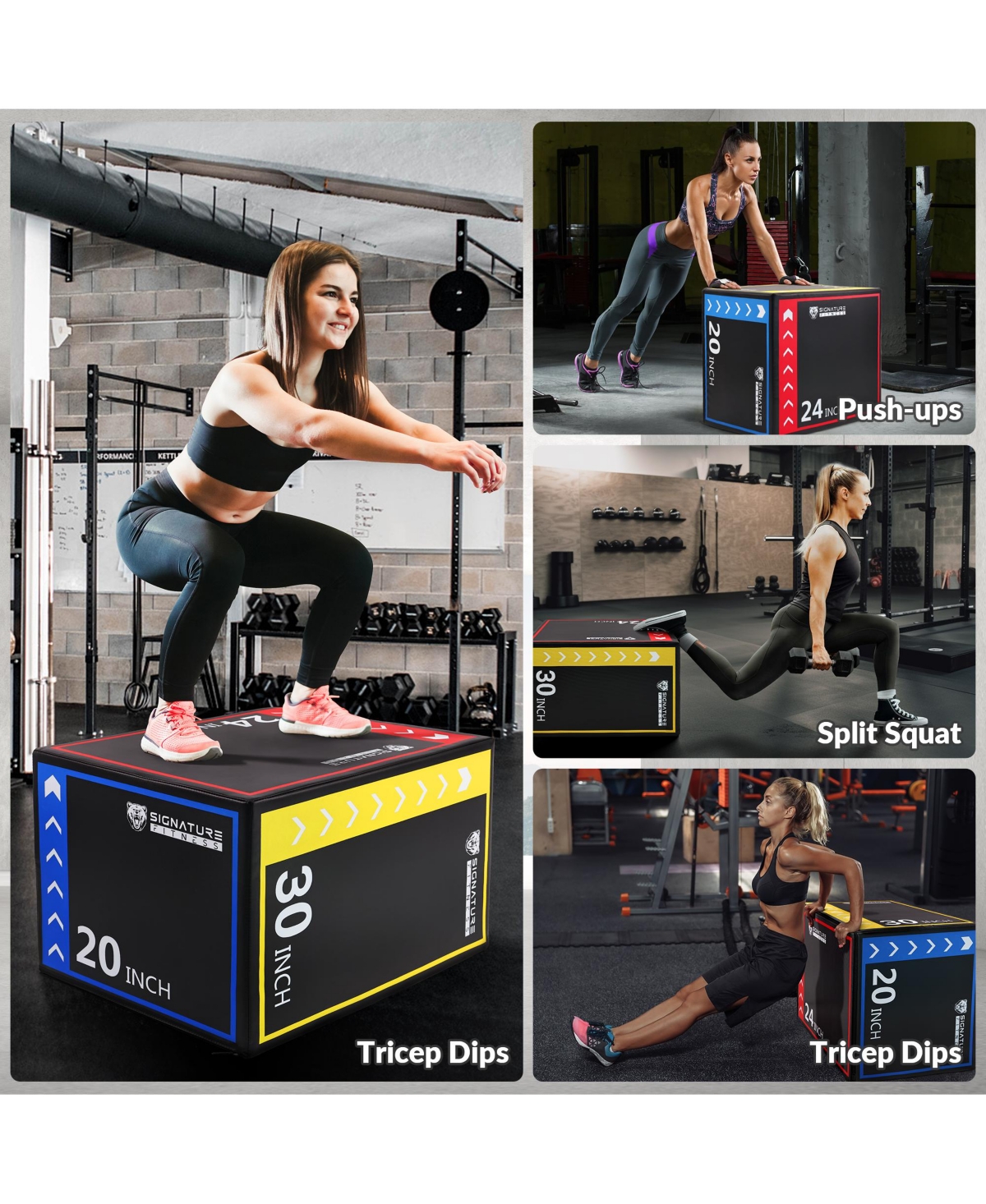 BalanceFrom 3-in-1 Plyometric Jump Box