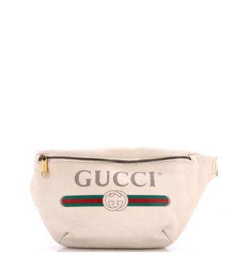 Medium Logo Belt Bag Printed Leather