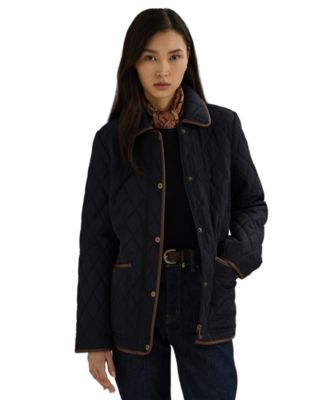Women's Quilted Velboa-Lined Jacket, Created for Macy's