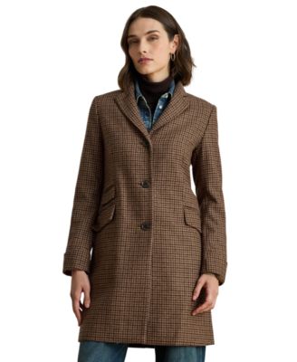 Women's Single-Breasted Walker Coat, Created for Macy's