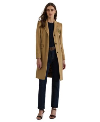 Women's Single-Breasted Peacoat