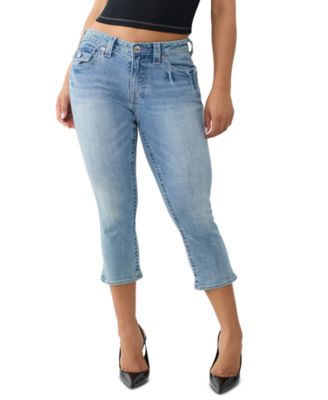 Women's Jennie Skinny Flap Capri Jeans