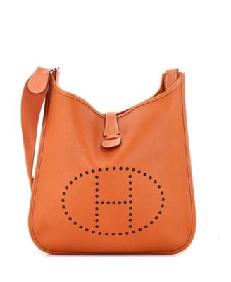 Pre-Owned Hermes GM Evelyne Bag Gen II Epsom