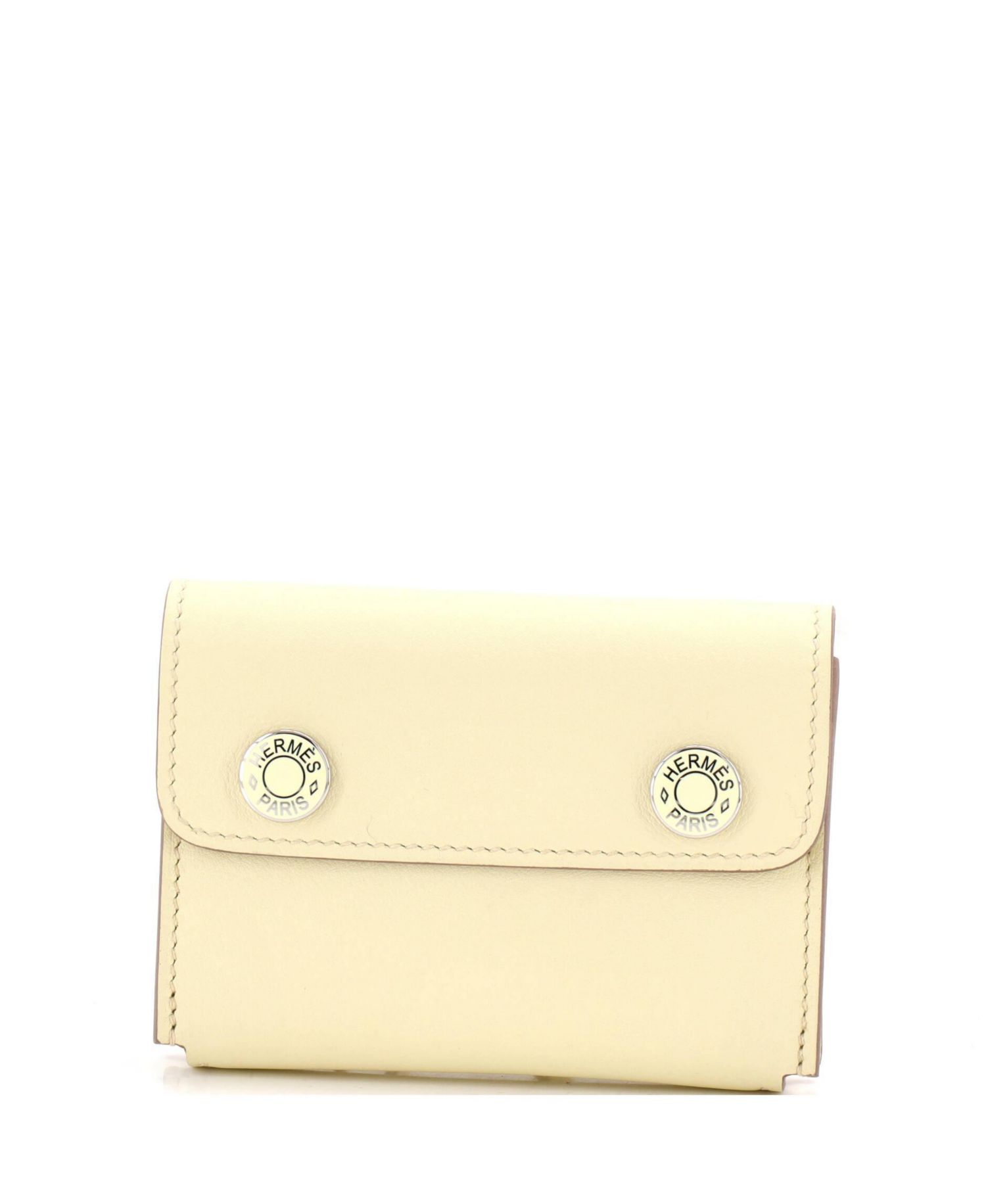 Pre-Owned Hermes Hermesnap Card Holder Swift