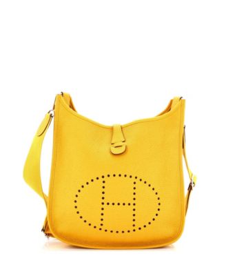 Pre-Owned Hermes PM Evelyne Bag Gen III Clemence