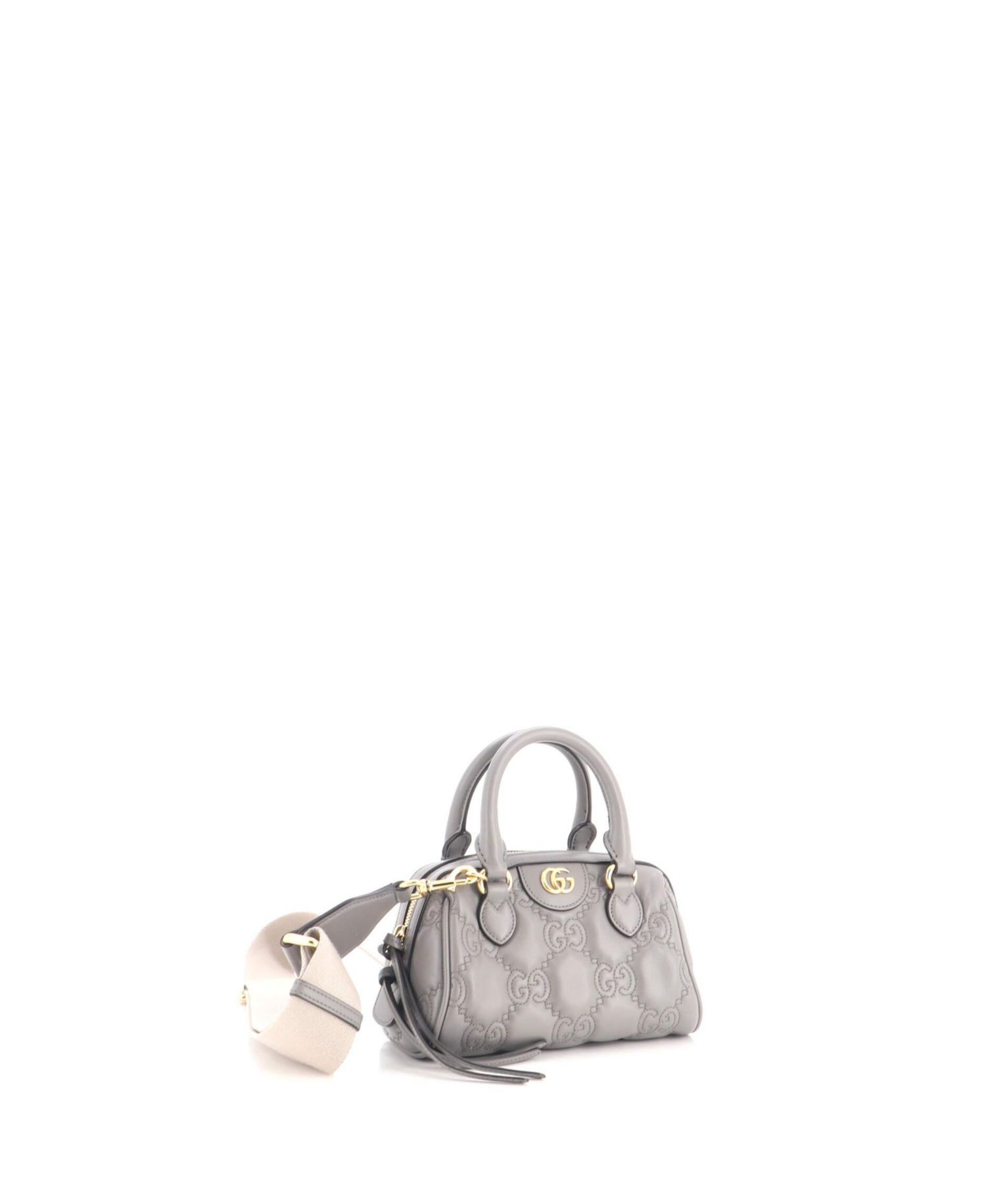 Mini Ophidia Convertible Boston Top Handle Bag GG Matelasse Leather