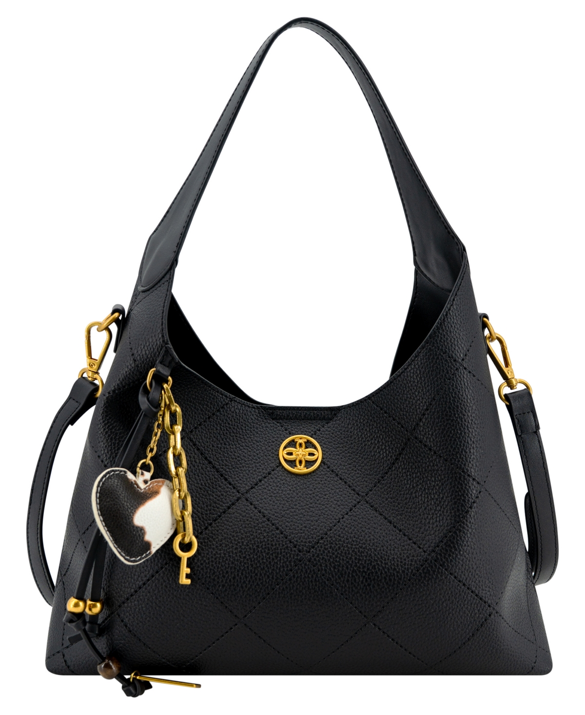 Like Dreams Sadie Western Charm Medium Shoulder Handbag In Black